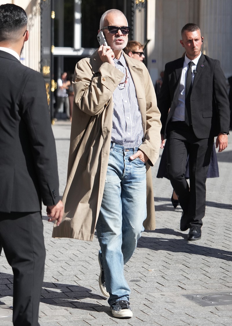 海外スナップ イケオジ春コーデ  イタリア ヨーロッパ LEON