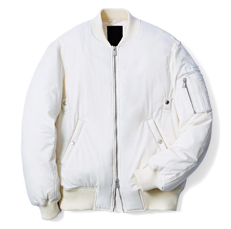 タトラス　ダウン　白　新作　MA-1