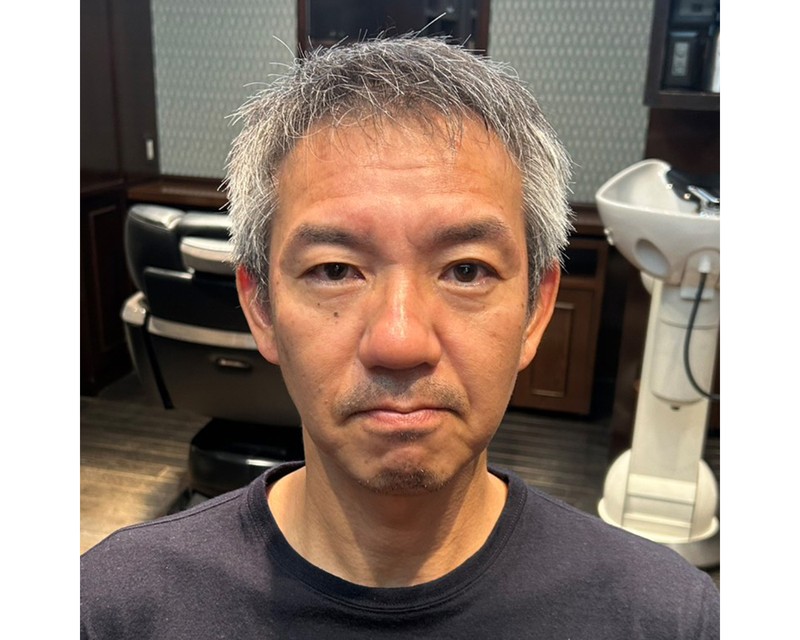 ザ・バーバー　髪型　ヘアスタイル　50代