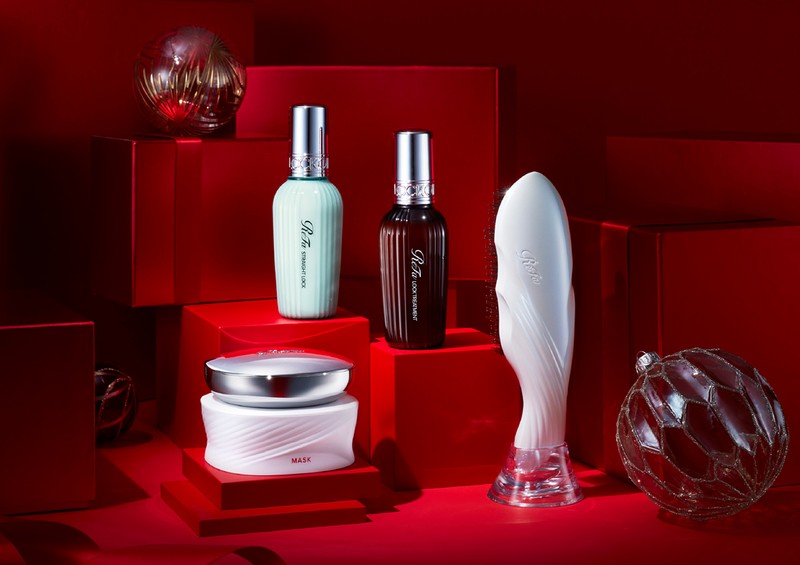 「リファビューテックマスク」4900円、「リファストレートロック」2800円、「リファロックトリートメント」2640円、「リファイオンケアブラシプレミアム」8500円/すべてMTG