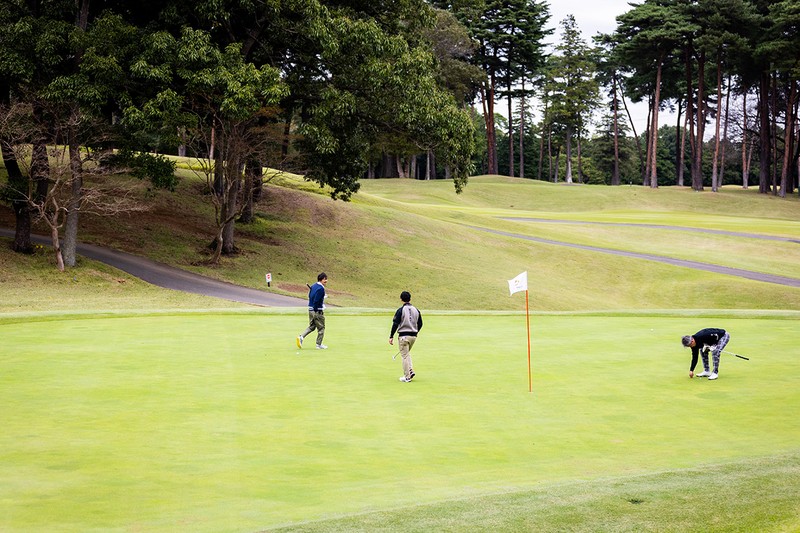 五十嵐亮太、松井大輔、武田 竜 「ザ・ゴルフクラブ竜ヶ崎」