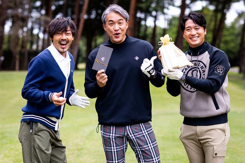 五十嵐亮太、松井大輔、武田 竜 「ザ・ゴルフクラブ竜ヶ崎」