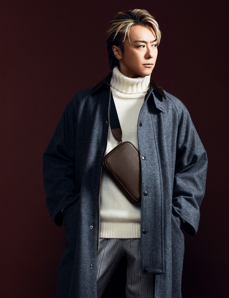 ボナベンチュラ × EXILE TAKAHIRO　パオロ クロスボディバッグ　大人カジュアルスタイル　ボディバッグ