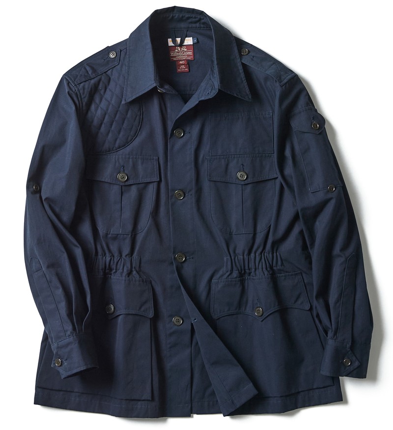 ハンティングジャケット、スーツ、着こなし、コーデ