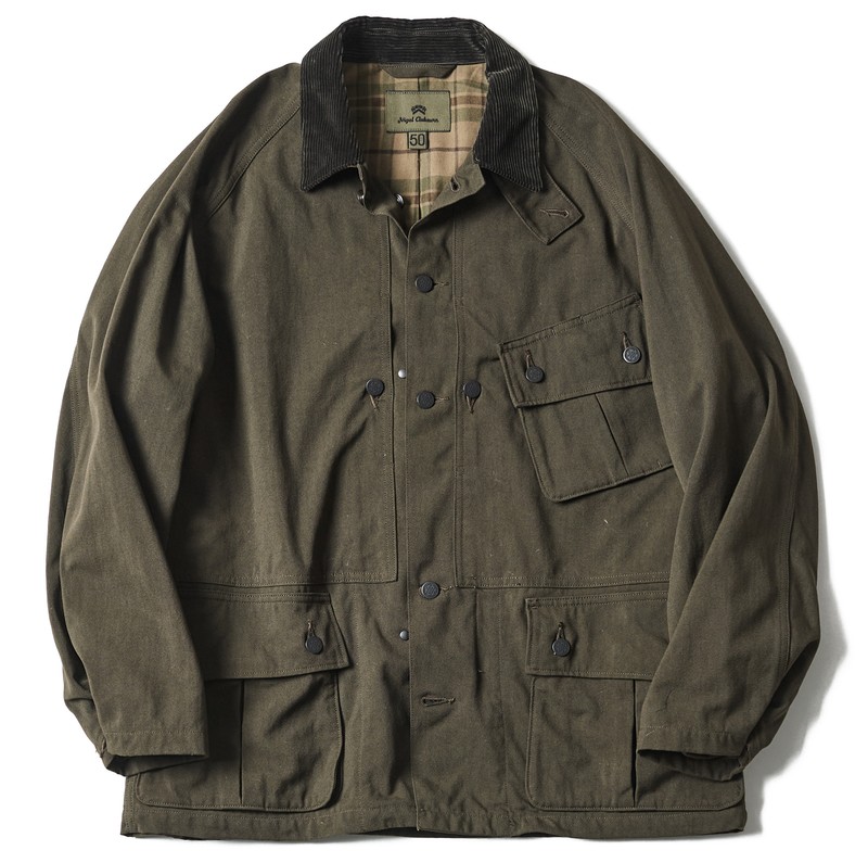 ハンティングジャケット、スーツ、着こなし、コーデ