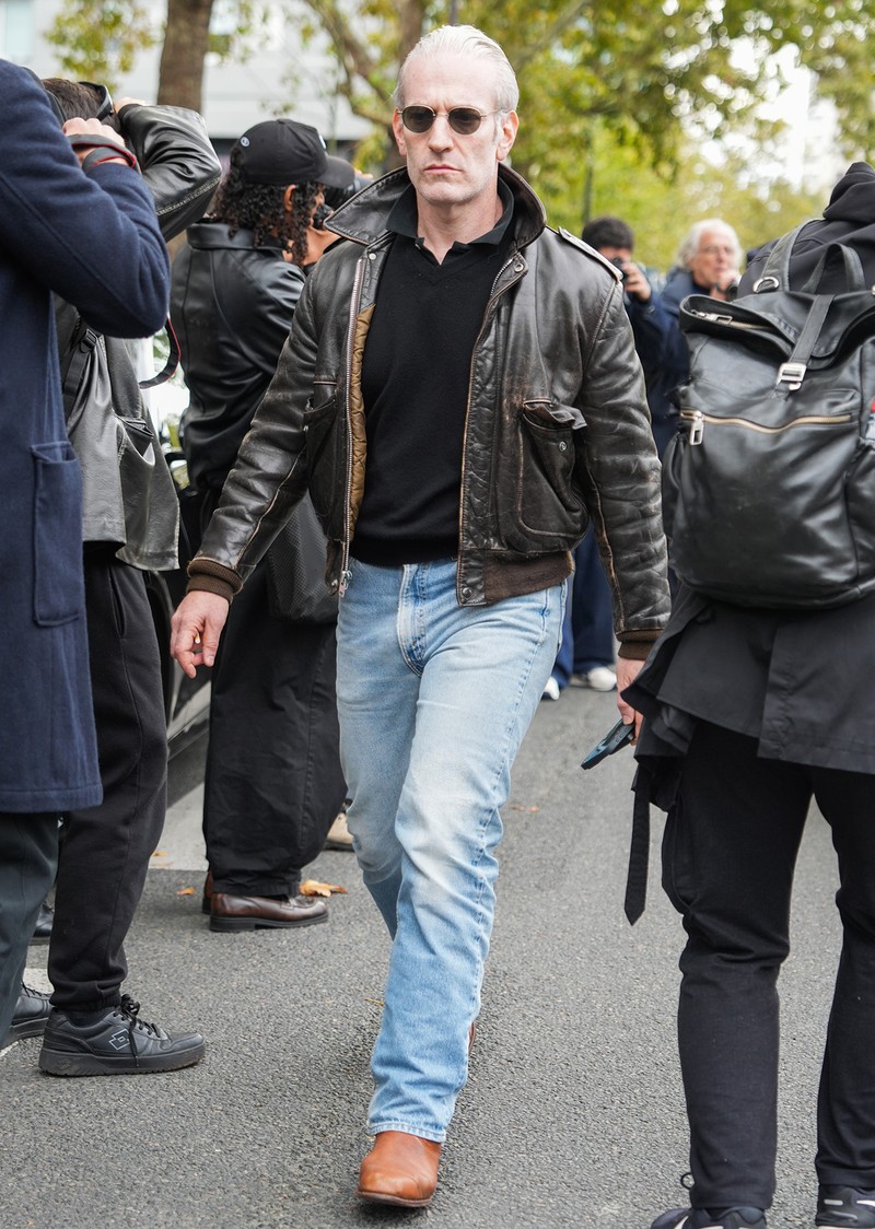 イタリア メンズファッション スナップ コーディネート イケオジ ちょい悪（ワル）おやじ LEON 