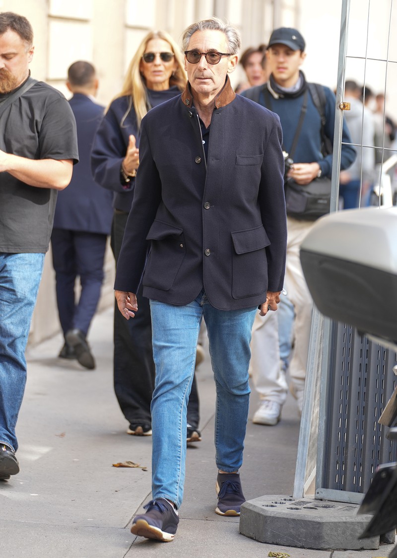 イタリア メンズファッション スナップ コーディネート イケオジ ちょい悪(ワル)おやじ LEON