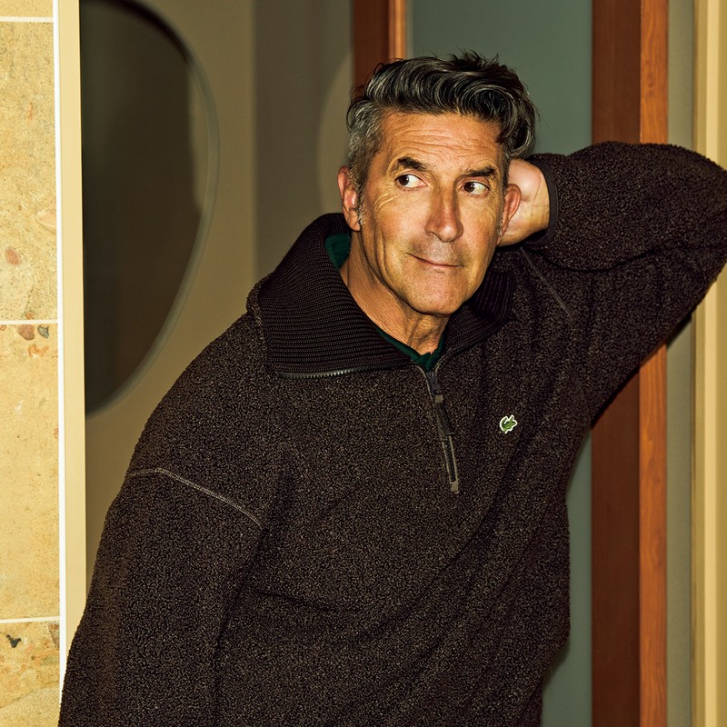 フリース2万5300円、ポロシャツ1万8700円／ともにラコステ（ラコステお客様センター）