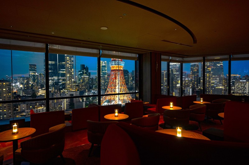 「Sky Bar & Dining Stellar Garden」のバーエリア