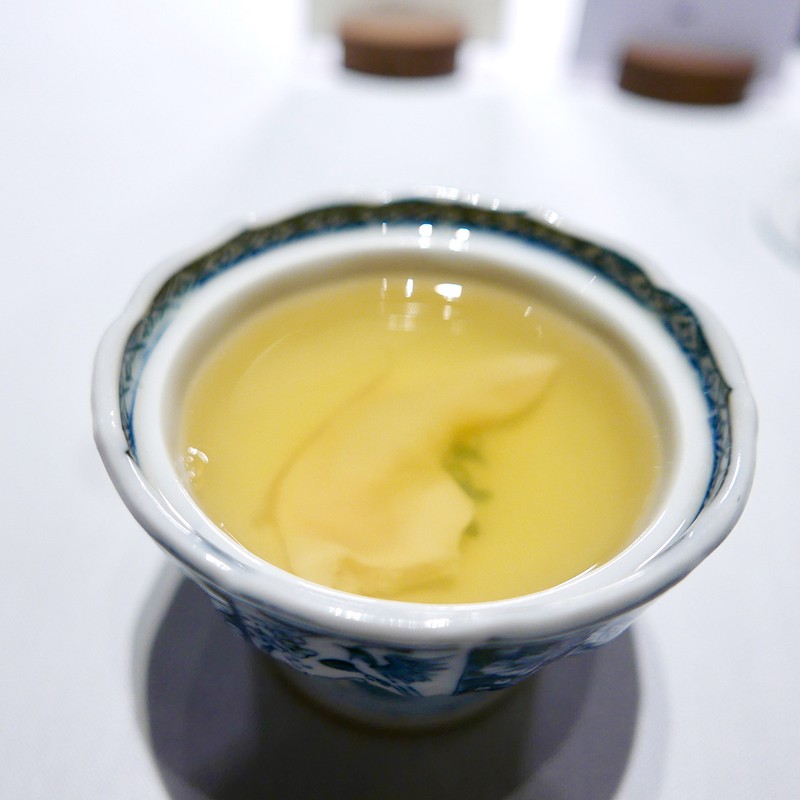 7年前から作る名物のチキンスープ。