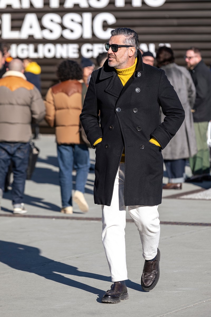 イタリア 海外 メンズファッション スナップ 秋 コーディネート ちょいワルオヤジ LEON イケオジ