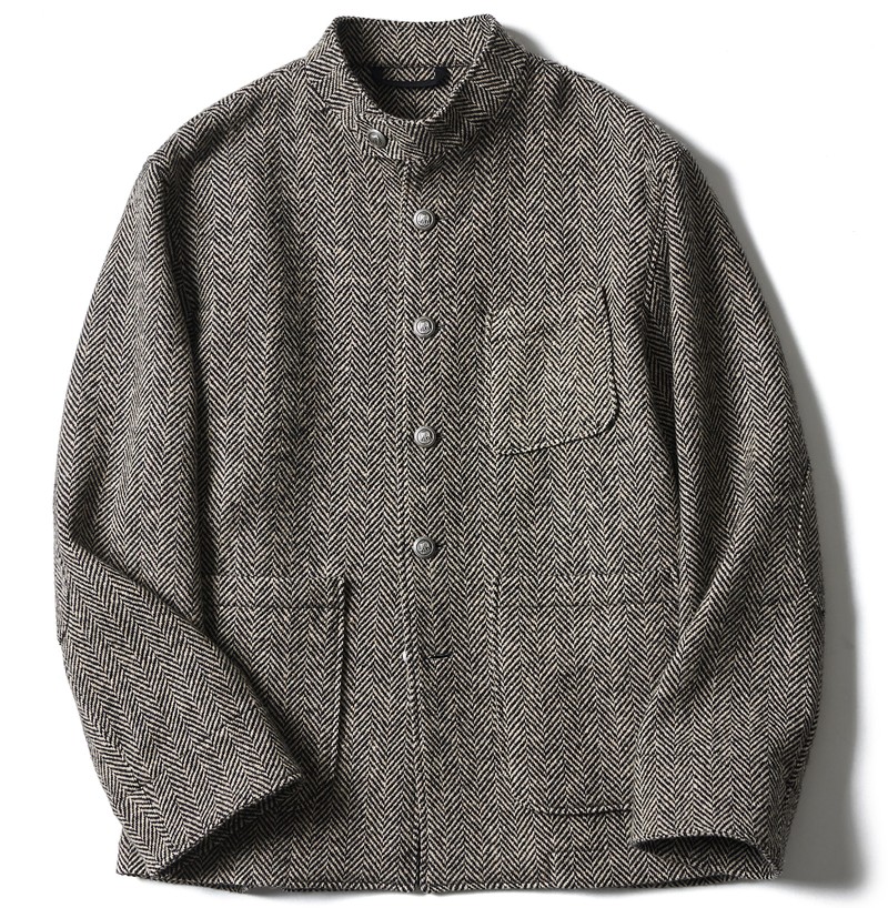 ジャケット、フォレスティエール、フレンチ、着こなし、コーデ