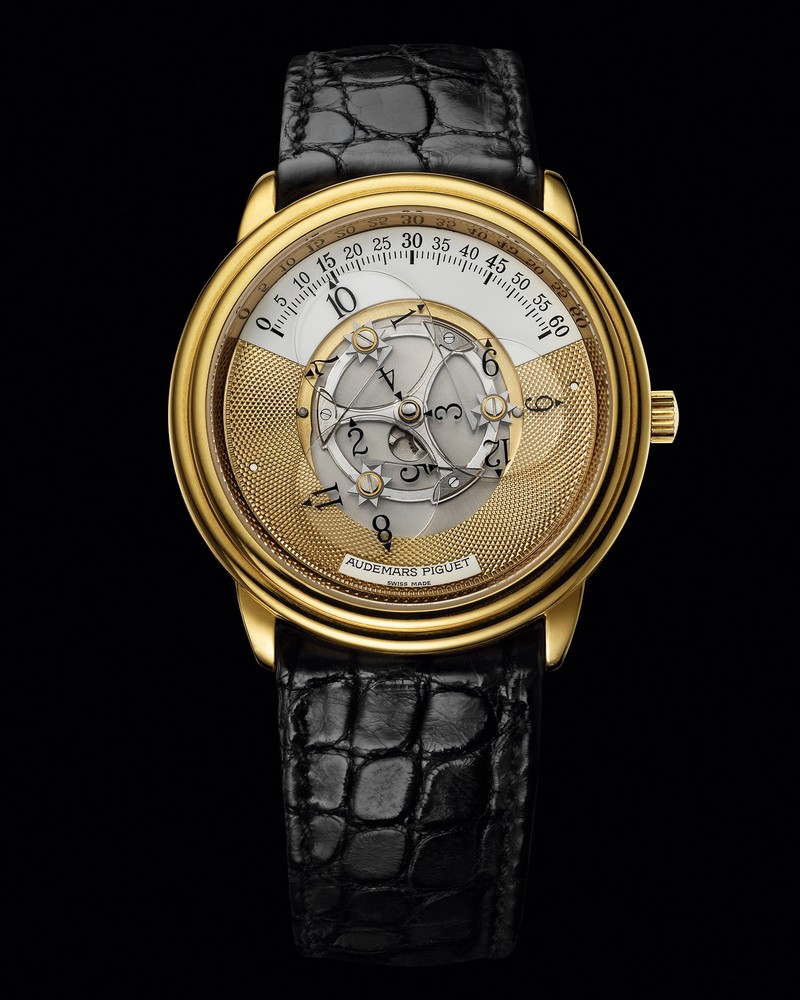 1991年にリリースされた初代「スターホイール」。透明な各ディスクの下側に見える星型歯車が、モデル名の由来です。 