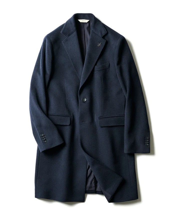 期間限定お値引き★LEON掲載モデル★hevo ダークネイビー コート メンズ・ブランド一覧,□ H,HEVO | モダンブルー 美品☆LEON掲載モデル☆