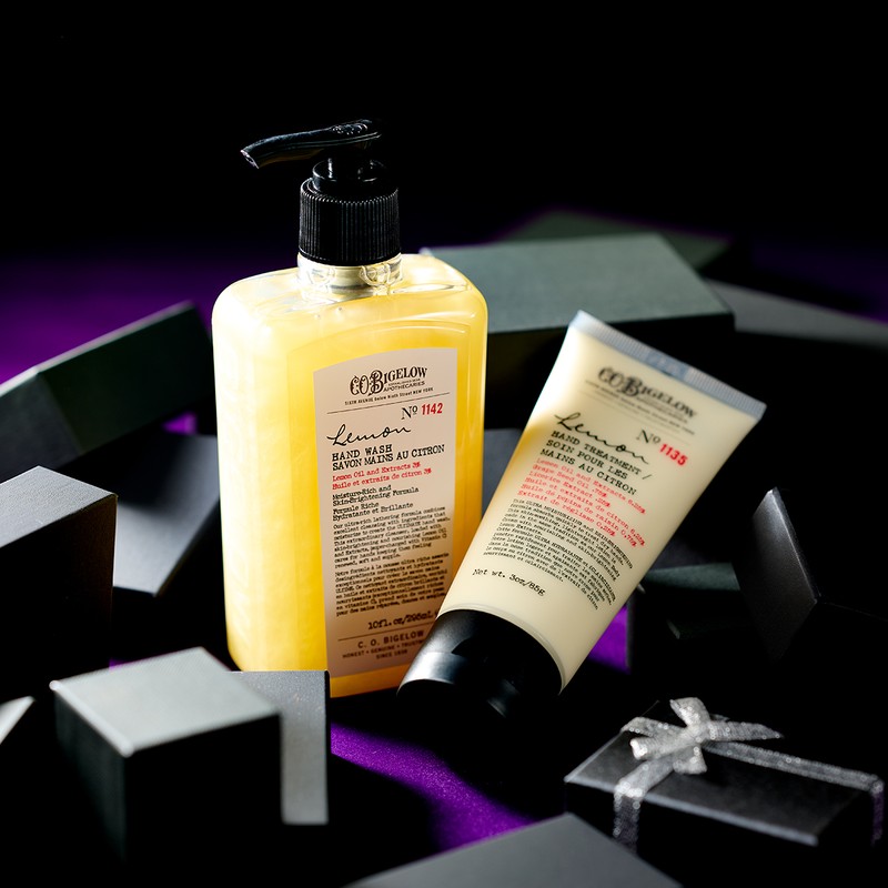 「シー・オー・ビゲロウ レモン ハンドウォッシュ」295ml 4180円、「同 レモン ハンドトリートメント」28g 2420円、85g 4620円／エフ・ジー・ジェイ