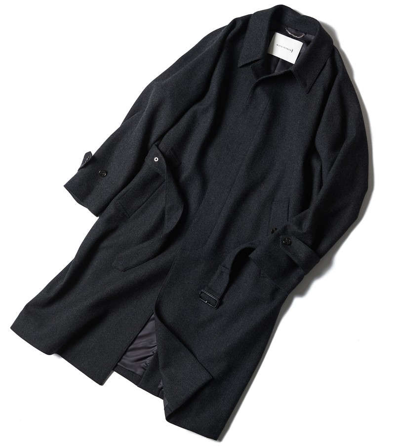 コート、バルカラーコート、着回し、オンオフ、コーデ