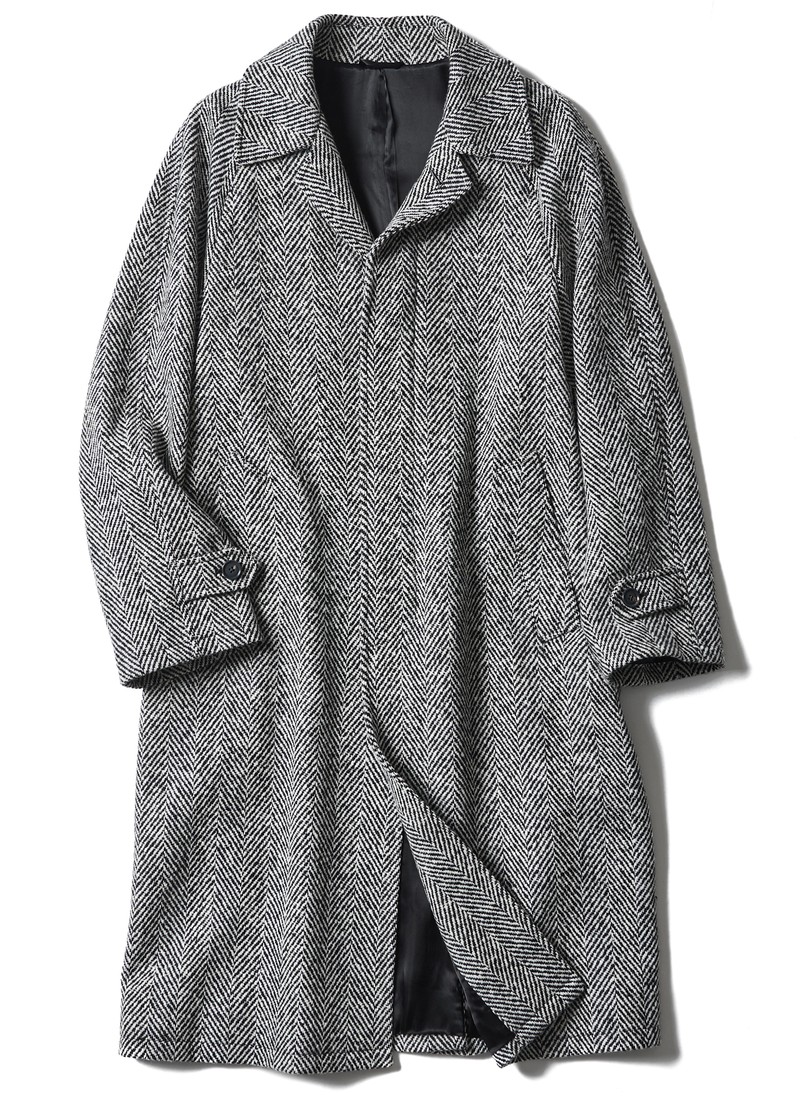 コート、チェック、モード、クラシック、着こなし、コーデ