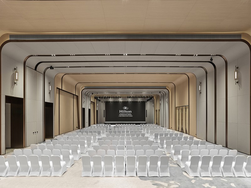 ボールルームを2つ用意し、ひとつはこの巨大さ。