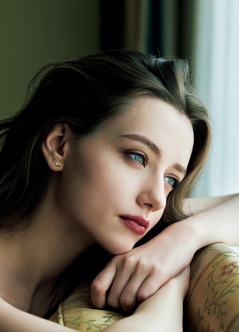 ピアス［18KYG×ダイヤモンド］（片耳）39万3800円／ビジュピコ（ビジュピコ 徳島店）