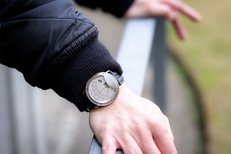 嶋佐さんが今一番お気に入りと語る「大塚ローテック」の6号。まるで電気テスターのようなデザインに一目惚れして抽選に応募したと言います。