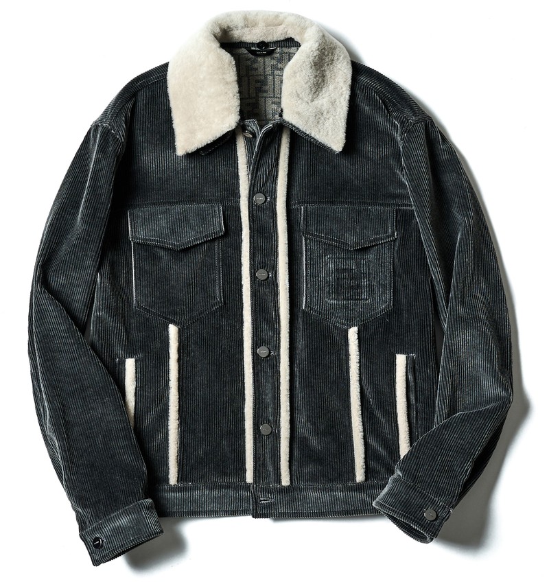 Gジャン、ボア、着こなし、コーデ