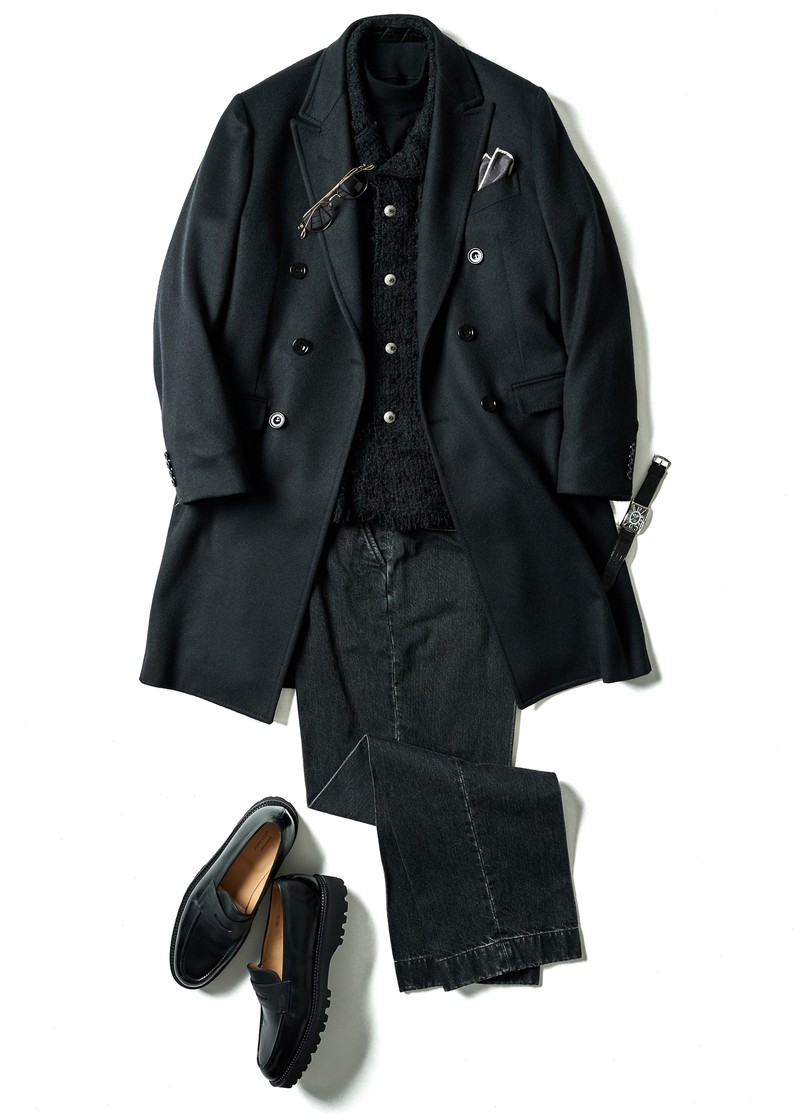 バッグ、バックパック、リュック、黒、コーデ