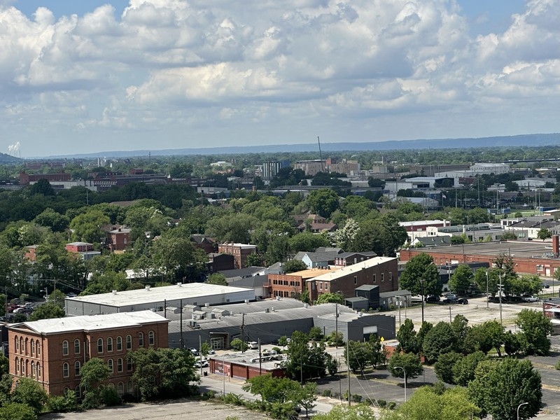 ルイビルの市内ではビクトリア様式の住宅がいくつも残されています。
