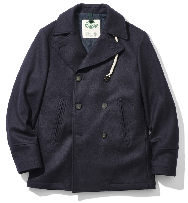 スナップ、海外スナップ、Pコート、着こなし、コーデ