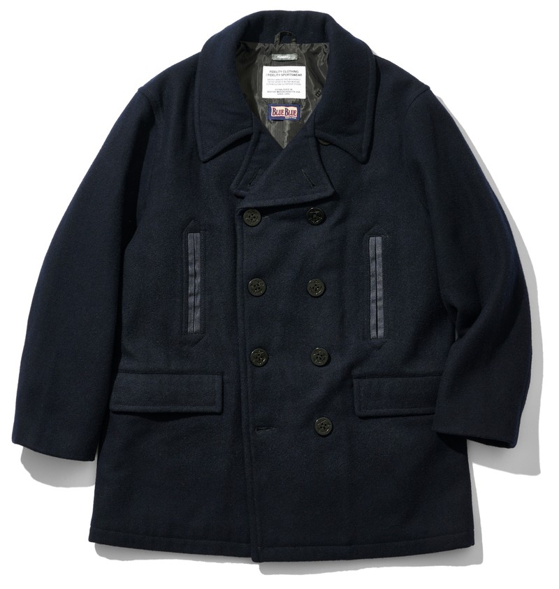 スナップ、海外スナップ、Pコート、着こなし、コーデ