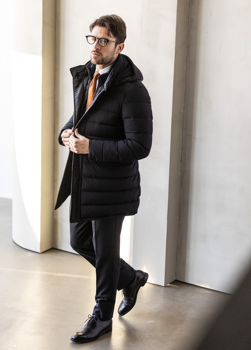 ダウン、ダウンジャケット、着回し、着こなし、コーデ