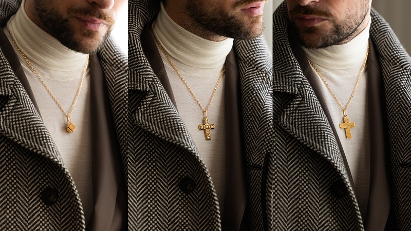 ジュエリー、ラギッド マインド、ネックレス、ダイヤ