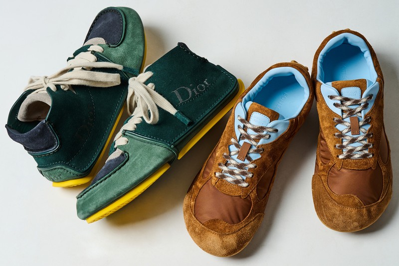 スニーカー、スエード、冬、イケオジ