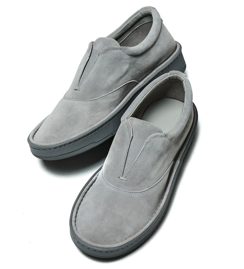 ジョルジオ アルマーニ、スニーカー、スエード、冬、イケオジ