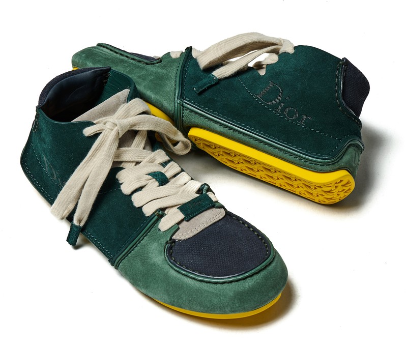 ディオール、スニーカー、スエード、冬、イケオジ